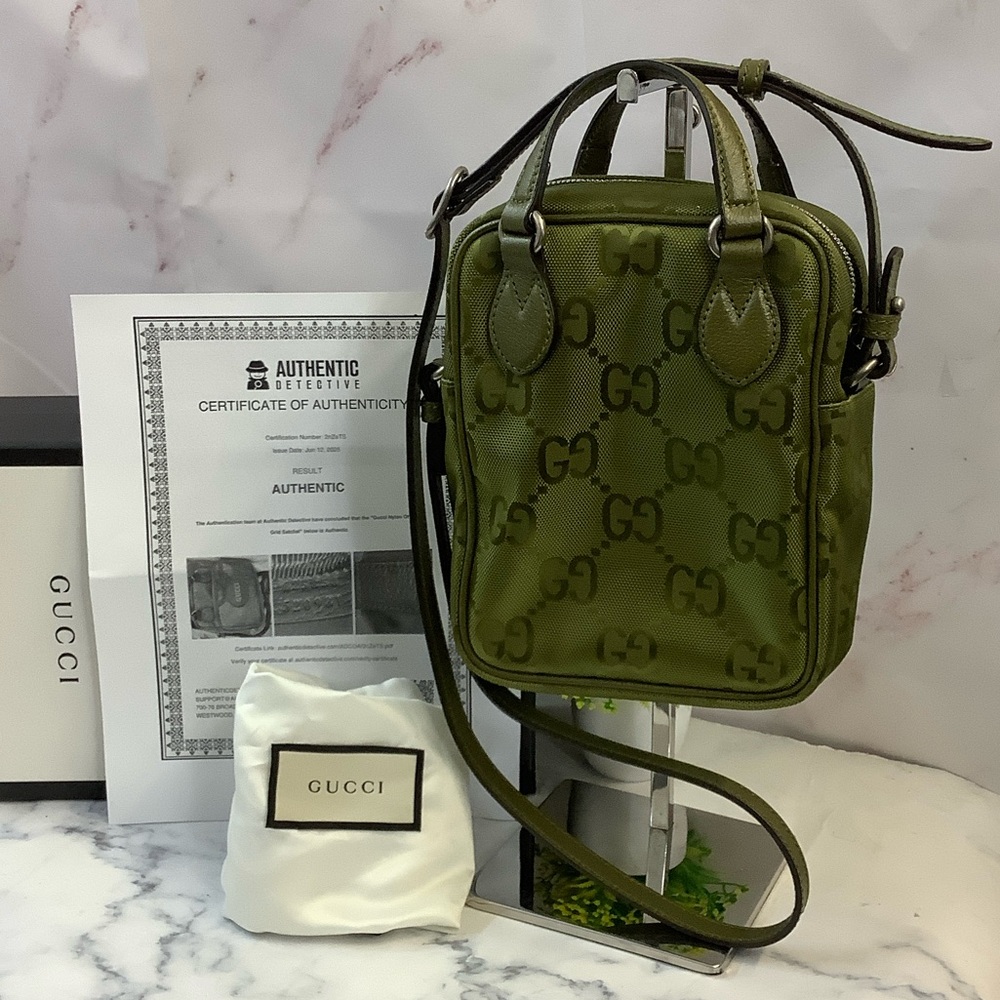 GUC Gucci Nylon Off the Grid Satchel - Picture 2 of 7